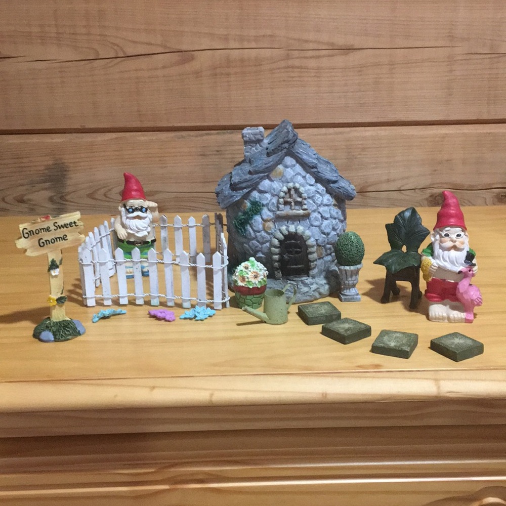 🍄🍄🍄Gnome planter set